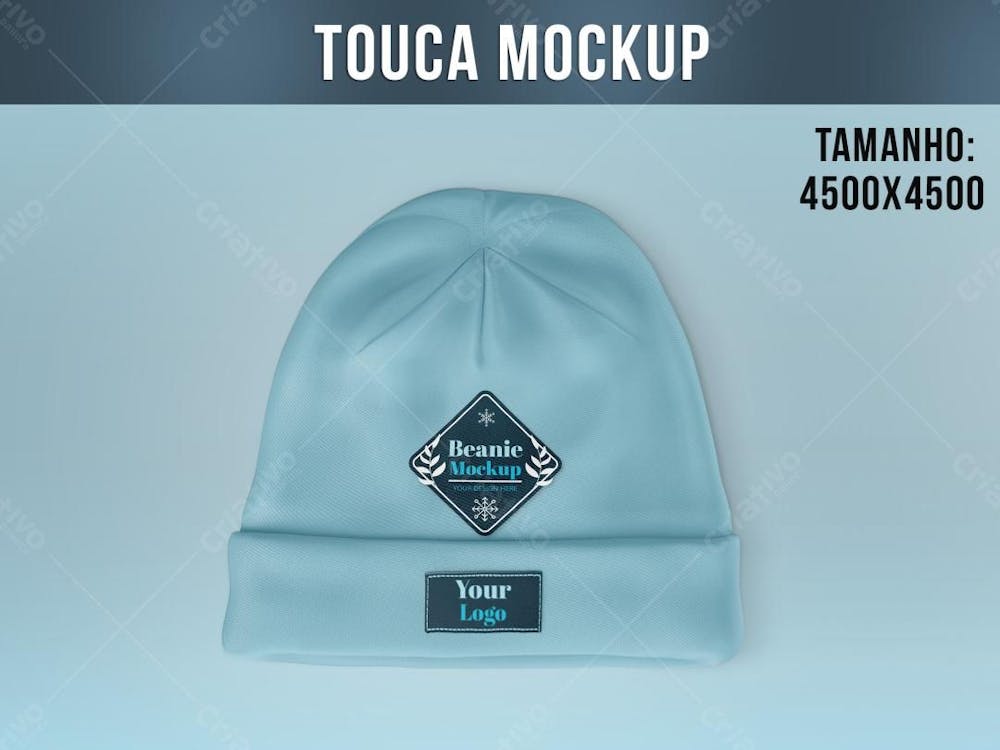 Touca Gorro Mockup