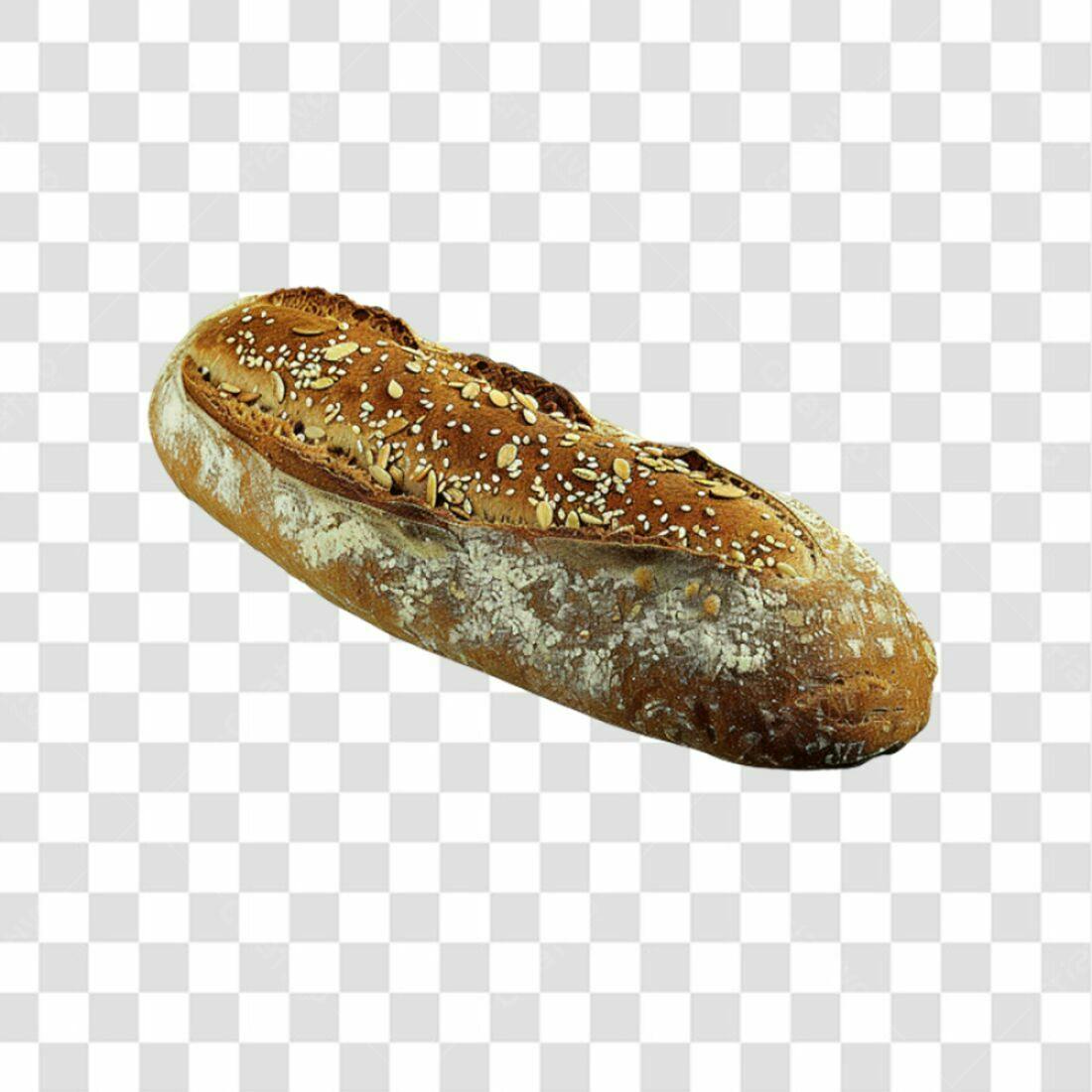 Imagem Pão com sementes PNG com fundo transparente