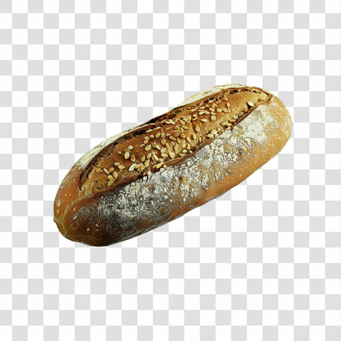 Imagem Pão de sementes PNG com fundo transparente