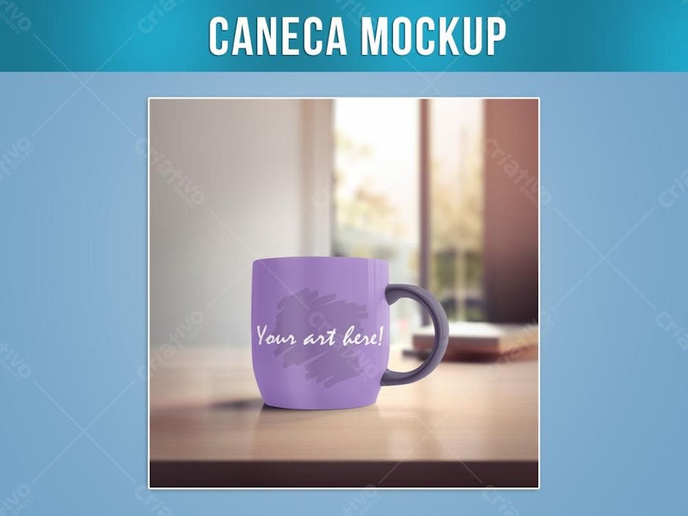 Caneca Xícara Mockup