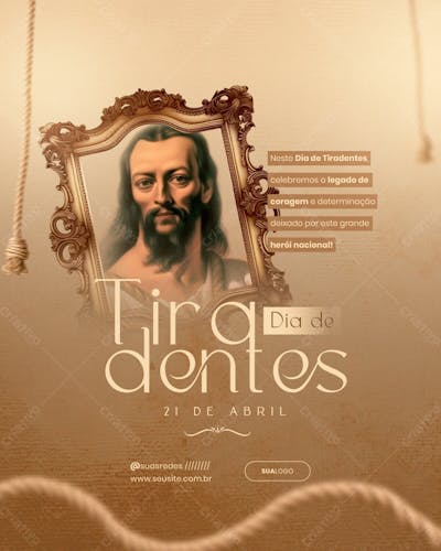 Tiradentes Social Media Feed Vertical