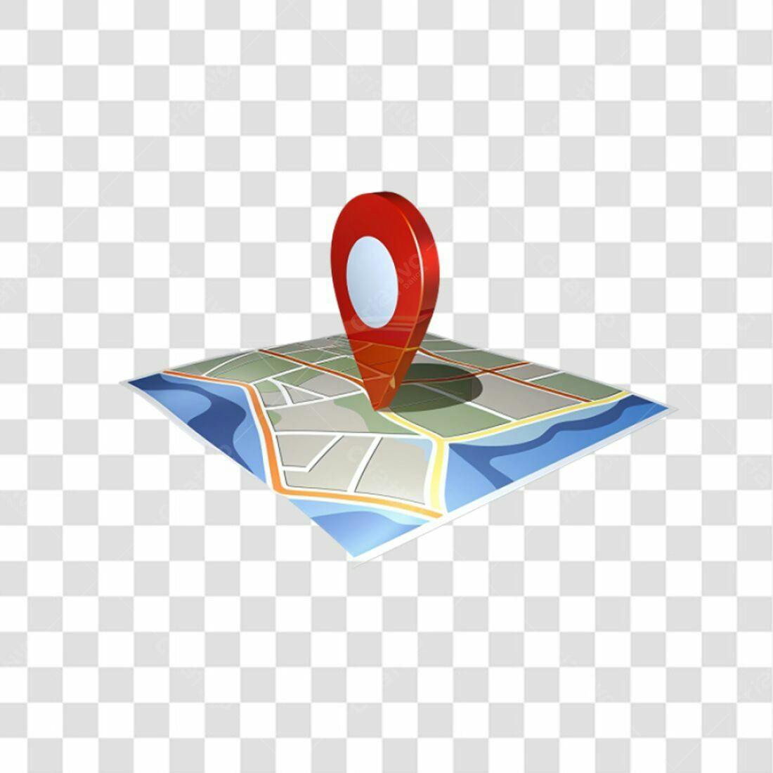 Icone Localização Mapa PNG com fundo transparente
