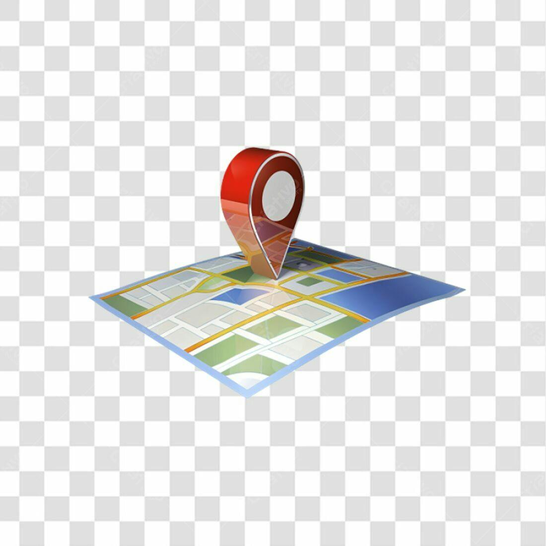 Icone Localização Mapa PNG com fundo transparente