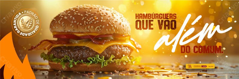 Carrossel hamburgueria hambúrguers que vão além do comum