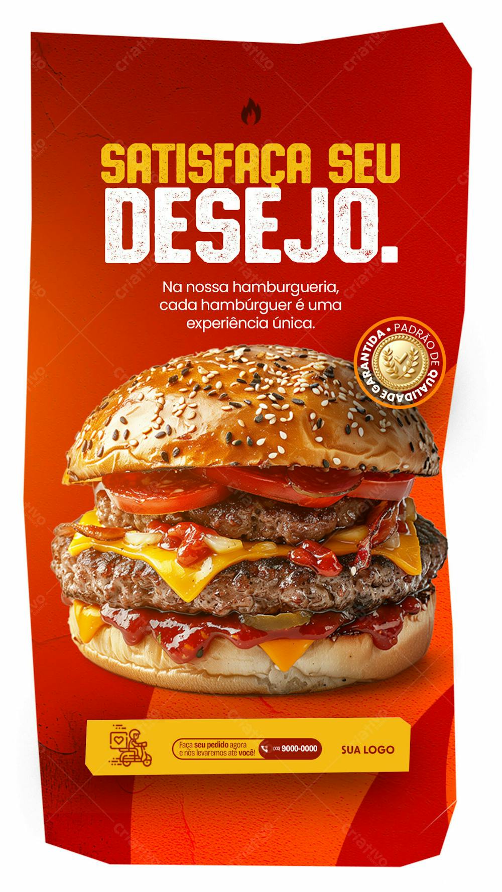 Story   Hamburgueria   Satisfaça Seu Desejo