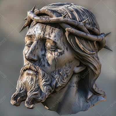 Imagem De Jesus 3D Estátua Em Alta Qualidade (1)