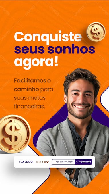 Story loja de emprestimo conquiste seus sonhos agora