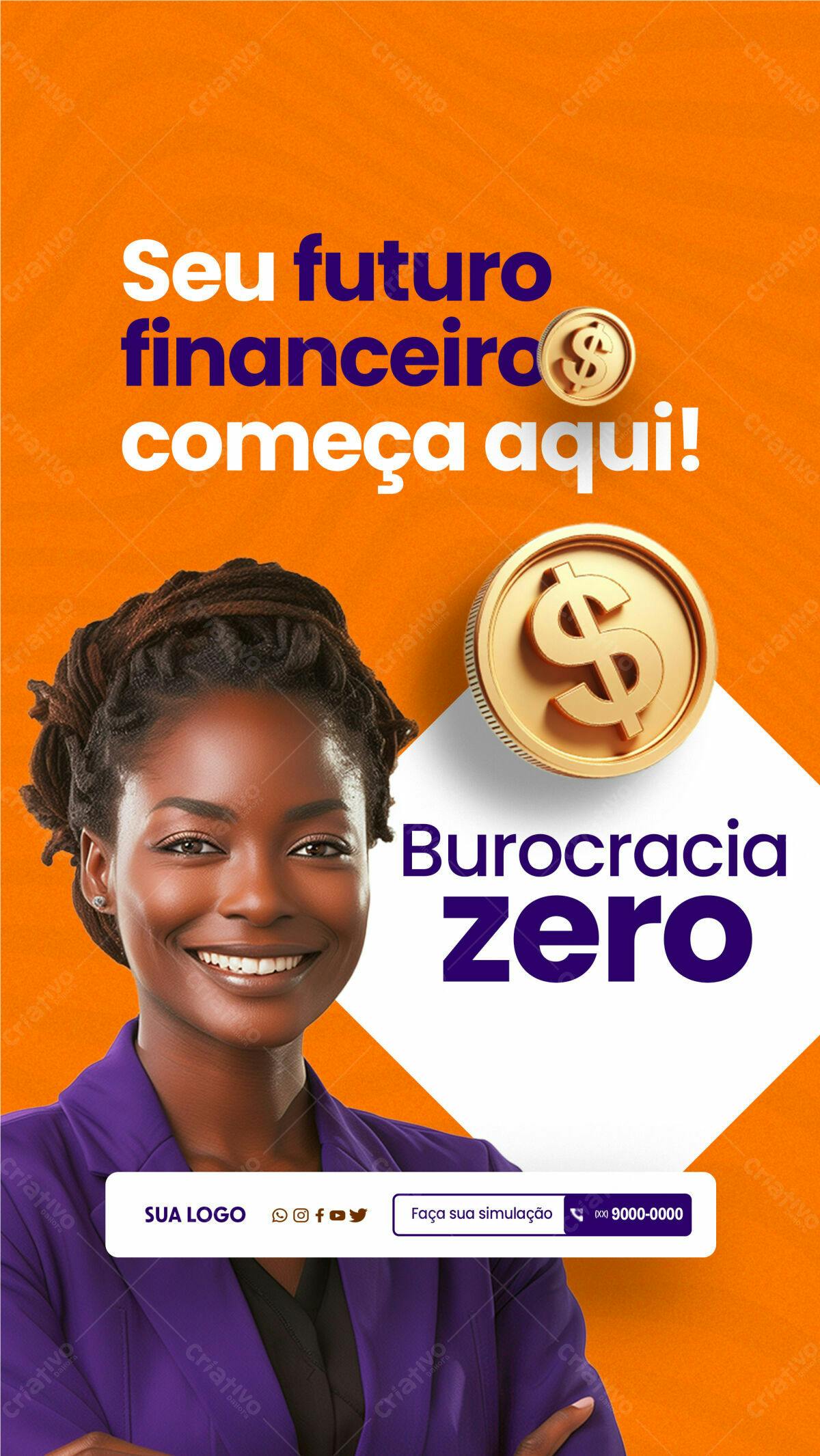 Flyer para Investimentos PSD Editável