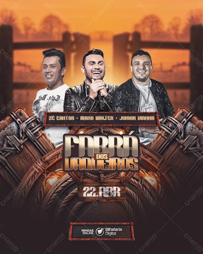 Flyer Evento   Farrá Dos Vaqueiros Feed