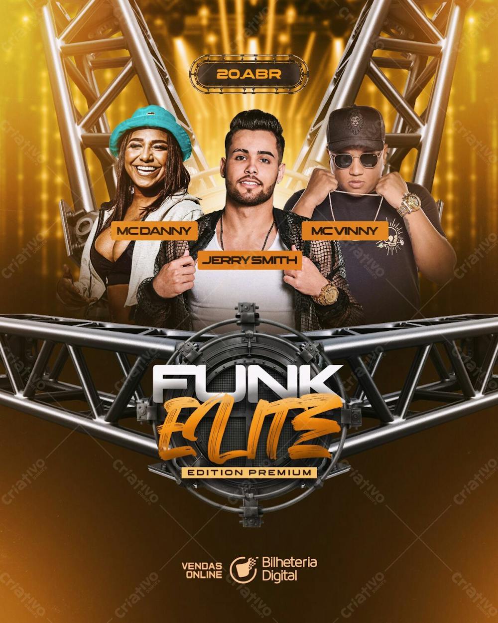 Flyer Evento   Funk Elite Edition Premium Feed