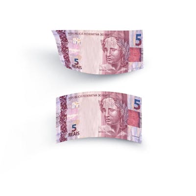 Notas de Cinco Reais