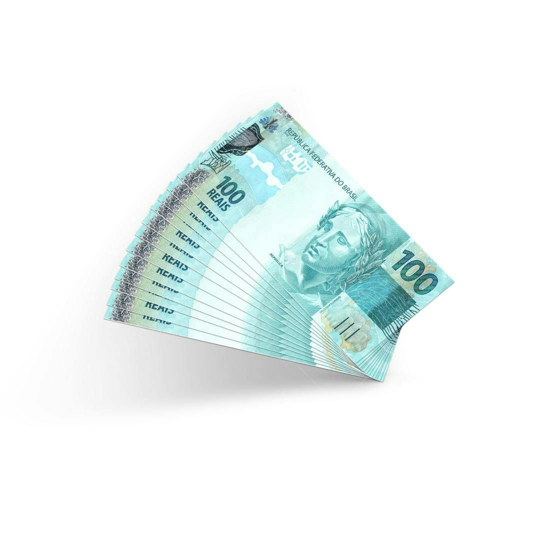 Modelo de Cédula de 100 Reais PSD Editável