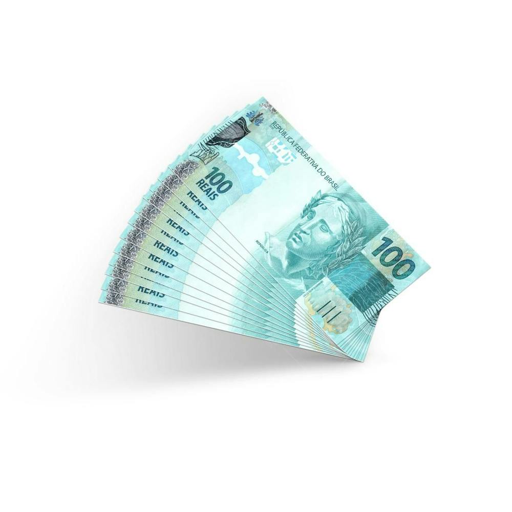 Notas de 100 Reais