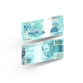 Notas de 100 reais
