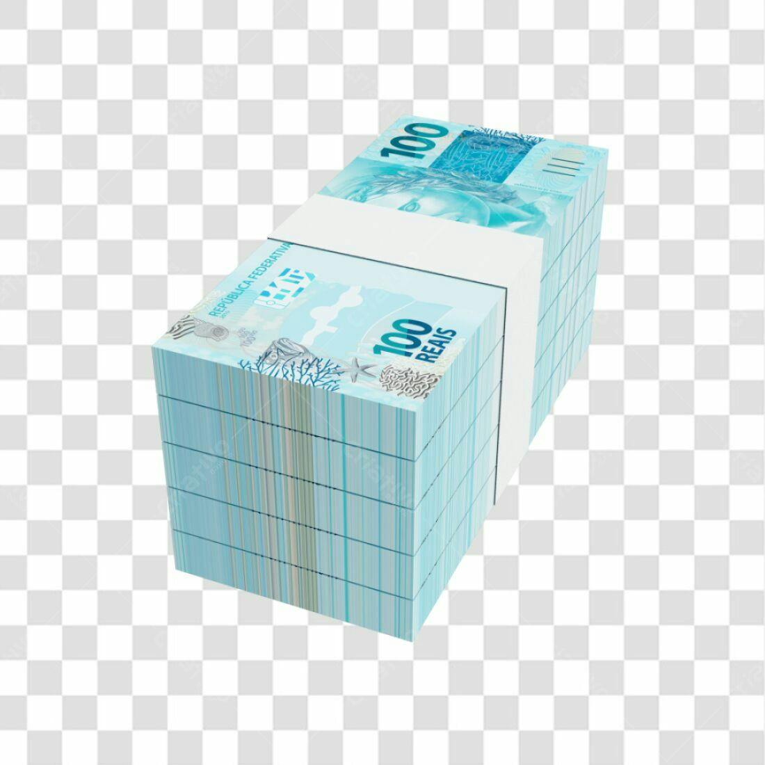 Icone dinheiro 100 Reais PNG com fundo transparente