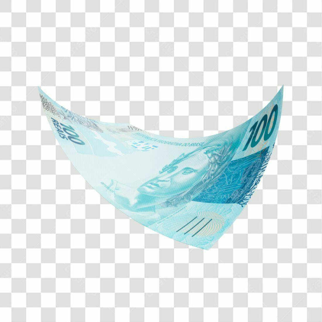 Icone Nota de 100 Reais PNG com fundo transparente