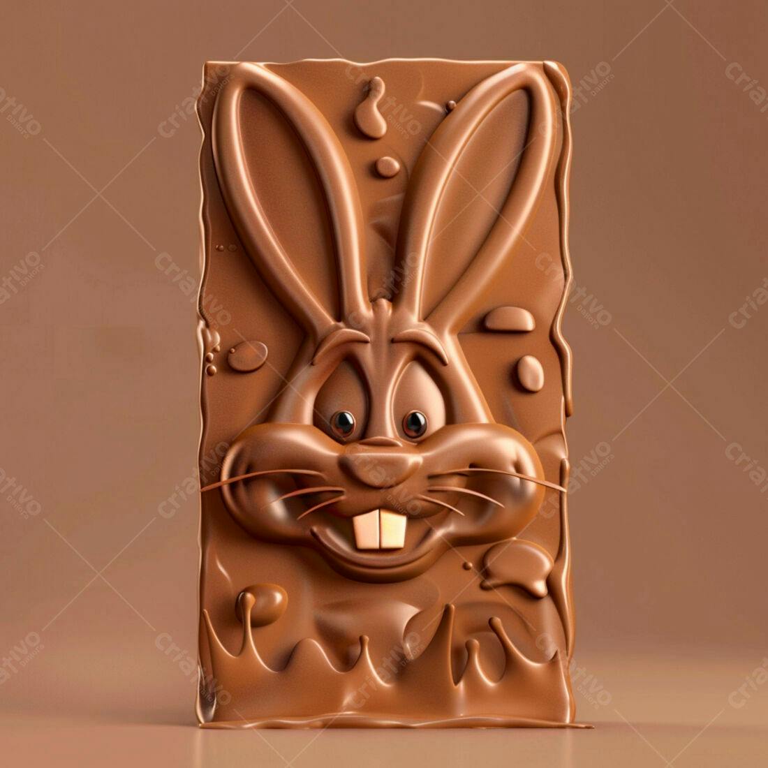 Coelho de Chocolate para Páscoa