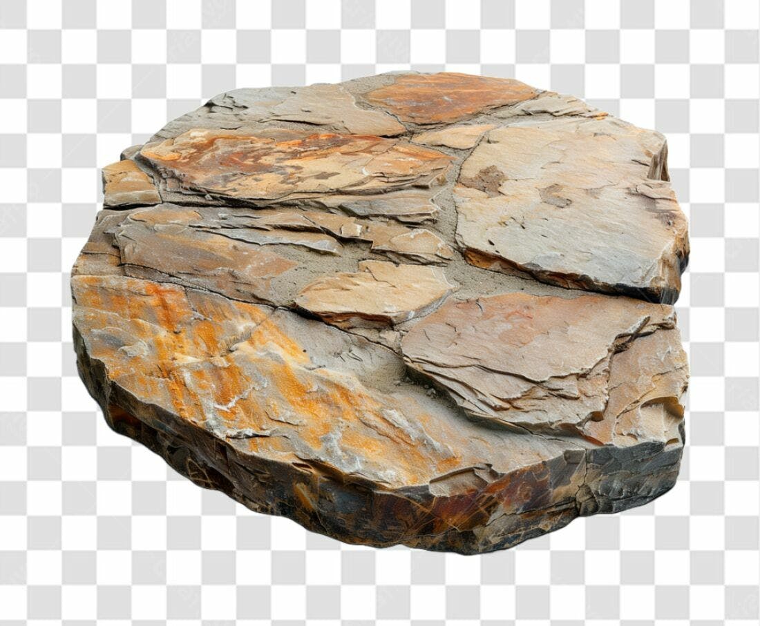 Plataforma de Pedra PNG com fundo transparente