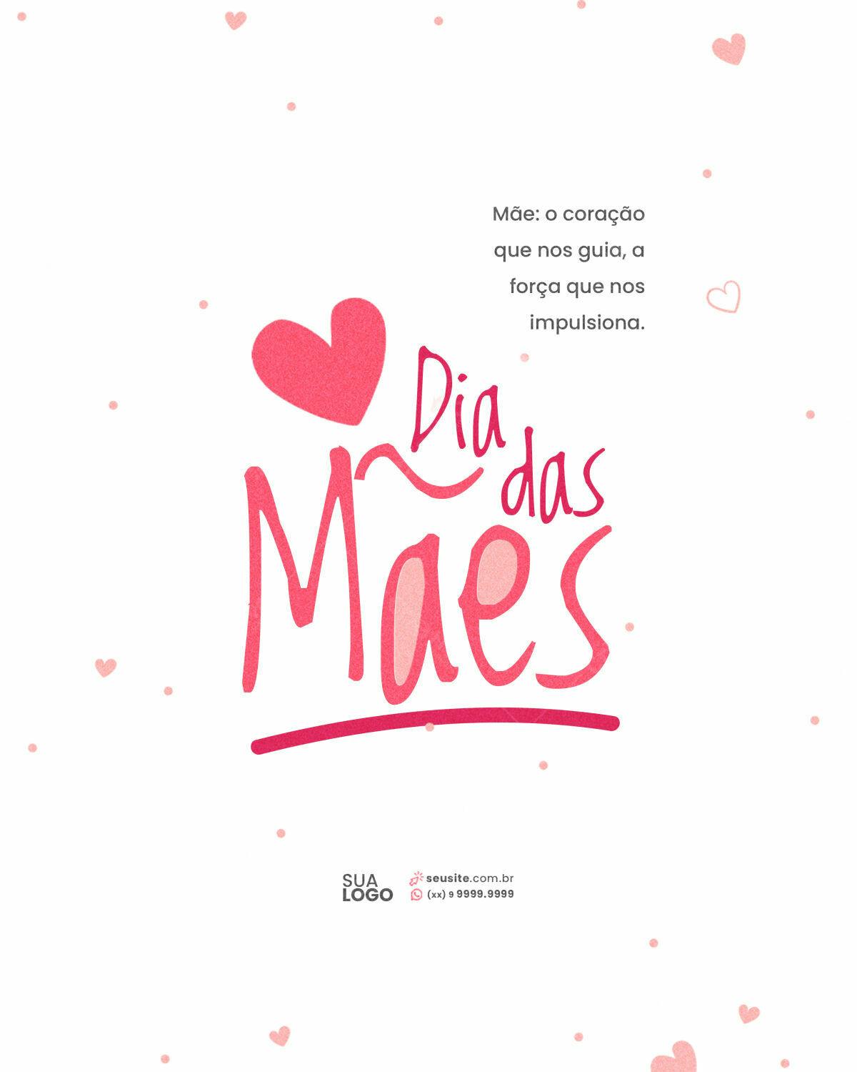 Flyer Dia das Mães PSD Editável