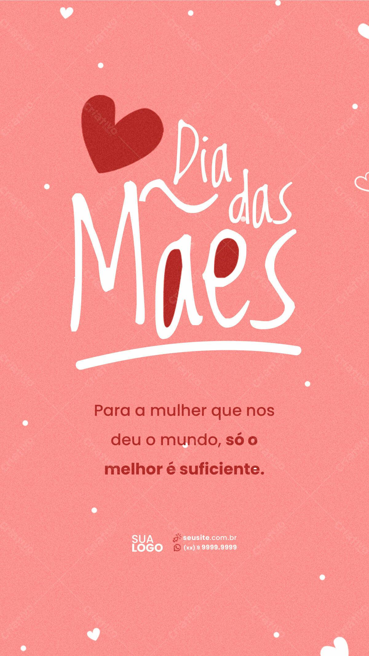 Flyer Dia das Mães PSD Editável
