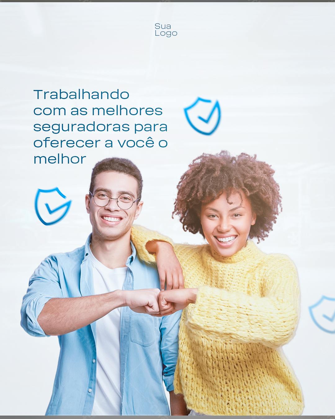 Post para Seguradoras PSD Editável