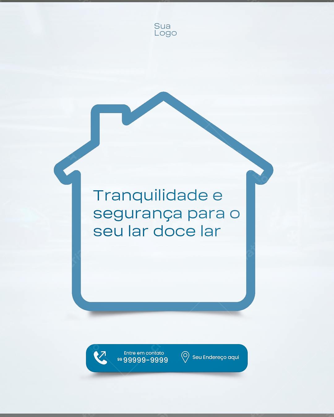 Postagem para Imóveis PSD Editável