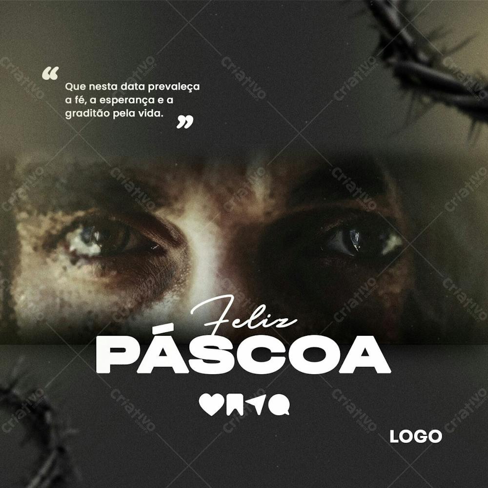 Que Nesta Data Prevaleça A Fé Psd Para Páscoa