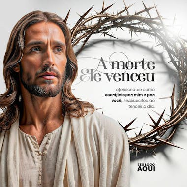 Páscoa | jesus | psd editável