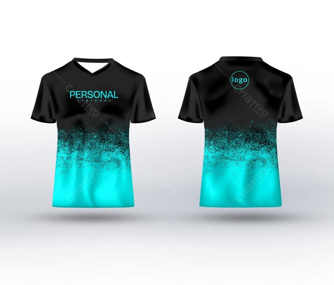 Camiseta Personal Trainer PSD Editável