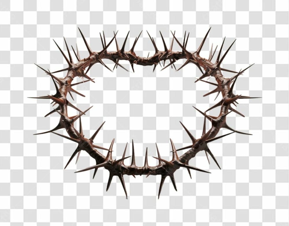 COROA DE ESPINHOS | JESUS | IMAGEM SEM FUNDO | PNG
