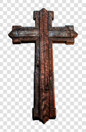 Cruz de madeira | jesus | páscoa | imagem sem fundo | png