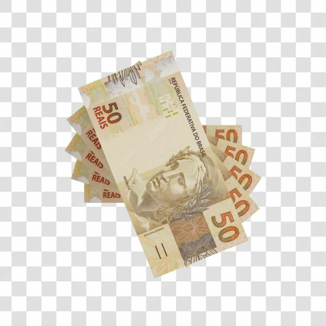 Icone Dinheiro Reais PNG com fundo transparente