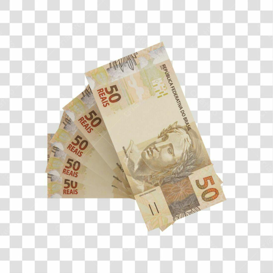 Icone Dinheiro Reais PNG com fundo transparente