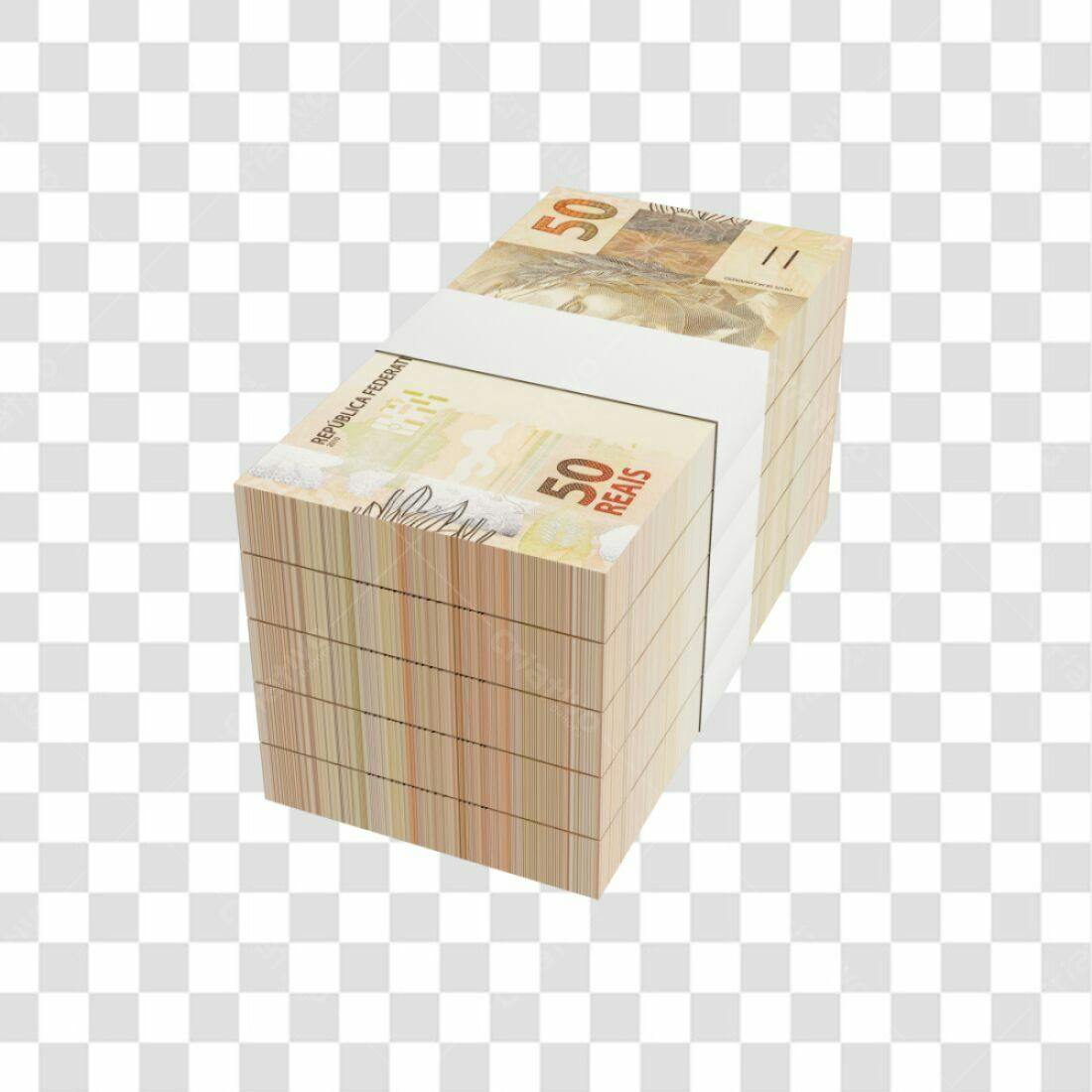 Icone de Dinheiro 50 Reais PNG com fundo transparente