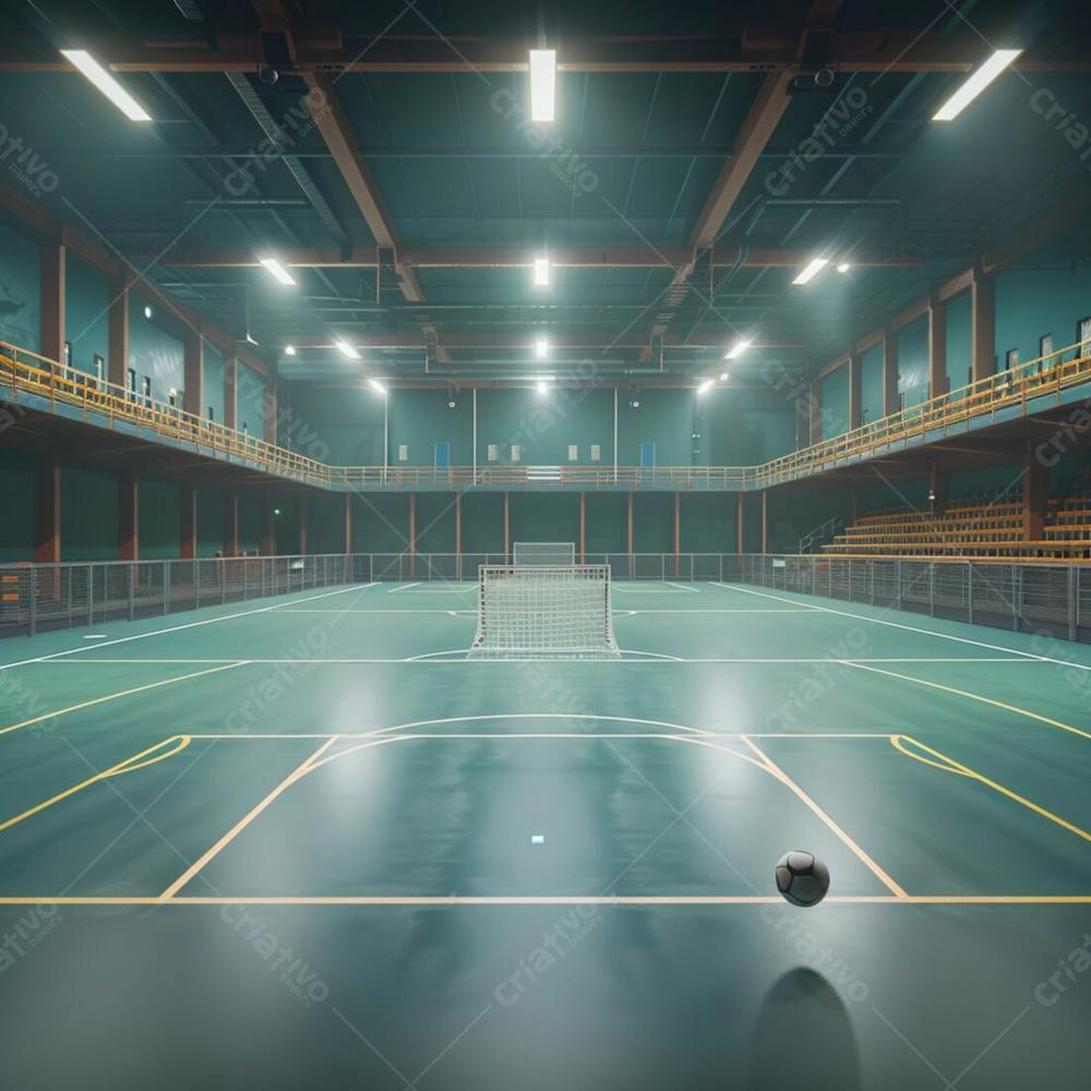Imagem De Quadra De Futsal Para Composição (55)