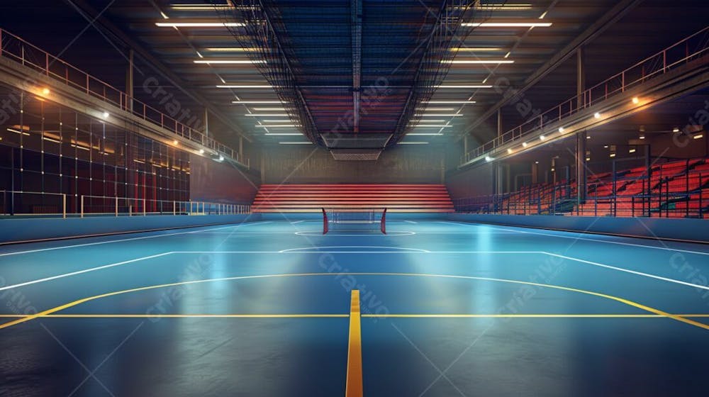 Imagem De Quadra De Futsal Para Composição (106)