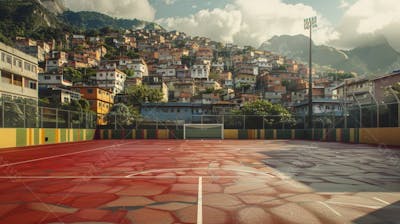 Imagem De Quadra De Futsal Para Composição (109)