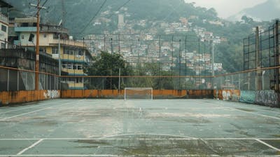 Imagem De Quadra De Futsal Para Composição (154)