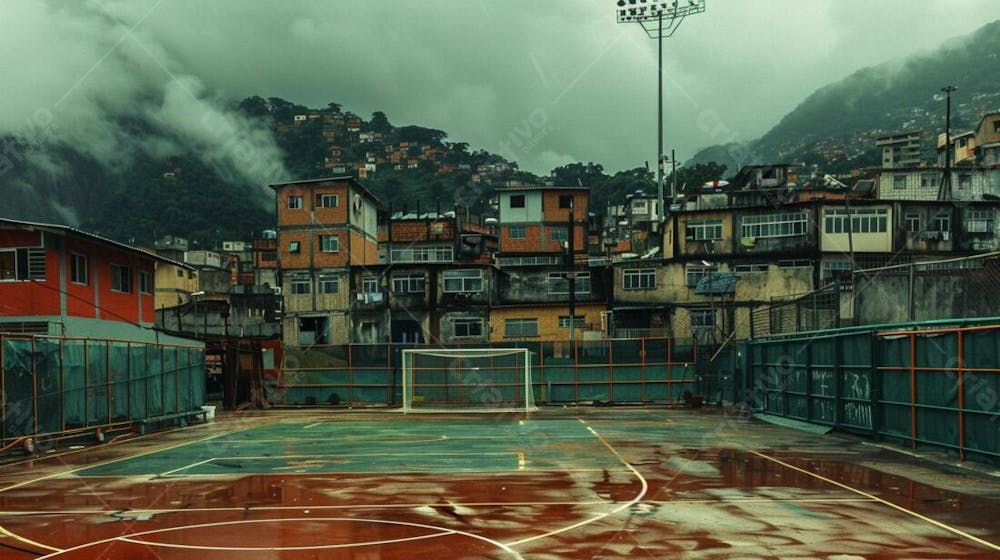 Imagem De Quadra De Futsal Para Composição (156)