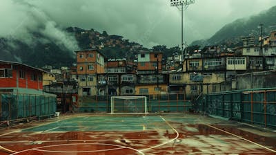 Imagem De Quadra De Futsal Para Composição (156)