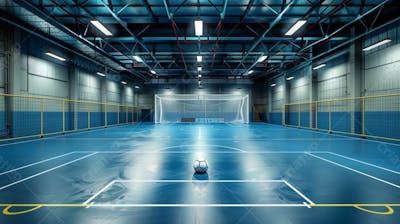 Imagem De Quadra De Futsal Para Composição (183)