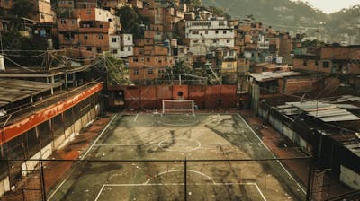 Imagem De Quadra De Futsal Para Composição (190)