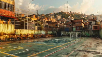 Imagem De Quadra De Futsal Para Composição (194)