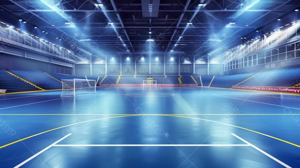 Imagem De Quadra De Futsal Para Composição (210)