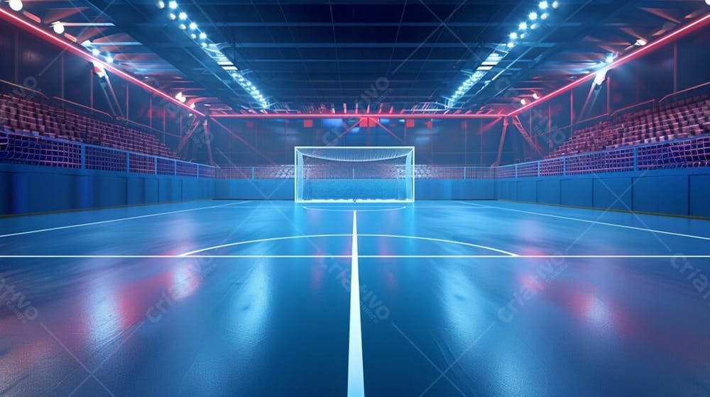 Imagem De Quadra De Futsal Para Composição (218)