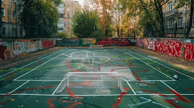 Imagem De Quadra De Futsal Para Composição (226)
