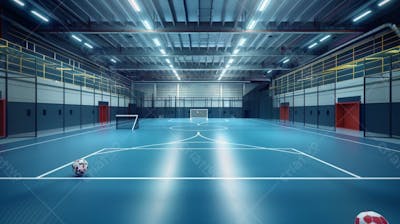 Imagem De Quadra De Futsal Para Composição (232)