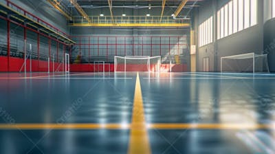 Imagem De Quadra De Futsal Para Composição (233)
