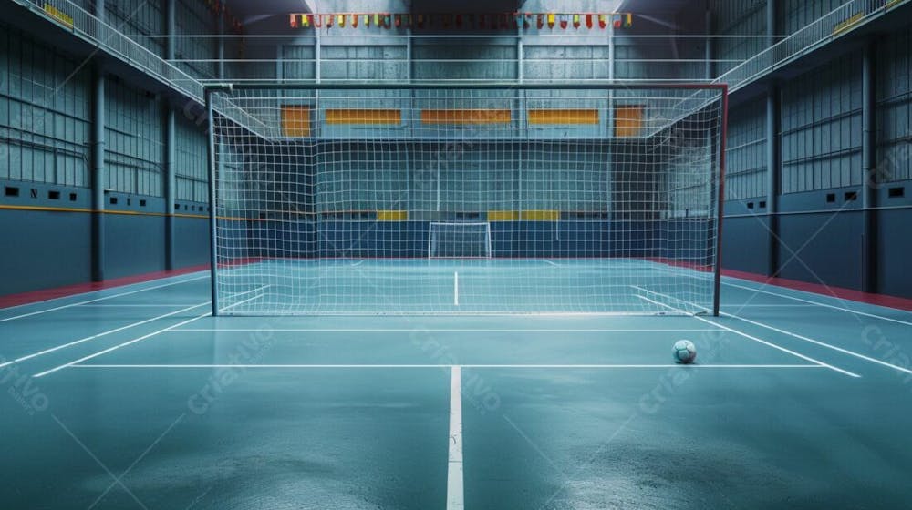 Imagem De Quadra De Futsal Para Composição (235)