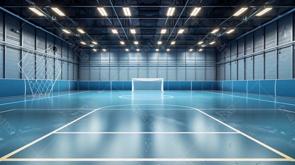 Imagem De Quadra De Futsal Para Composição (242)